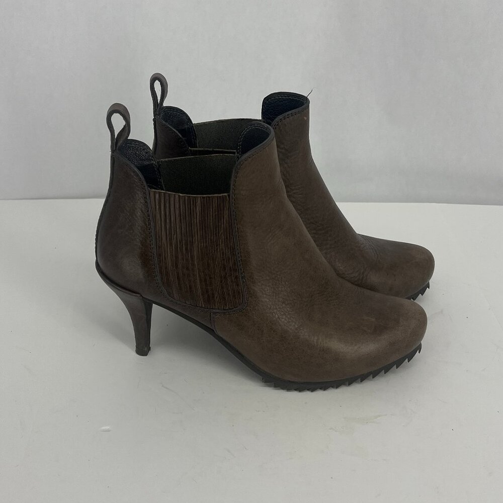 PEDRO GARCIA Yoad Chelsia Heel Platform Booties
